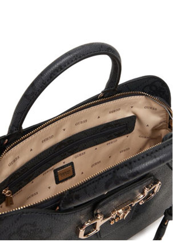 Guess Torebka Janie HWOS99 24060 Szary. Kolor: szary. Materiał: skórzane