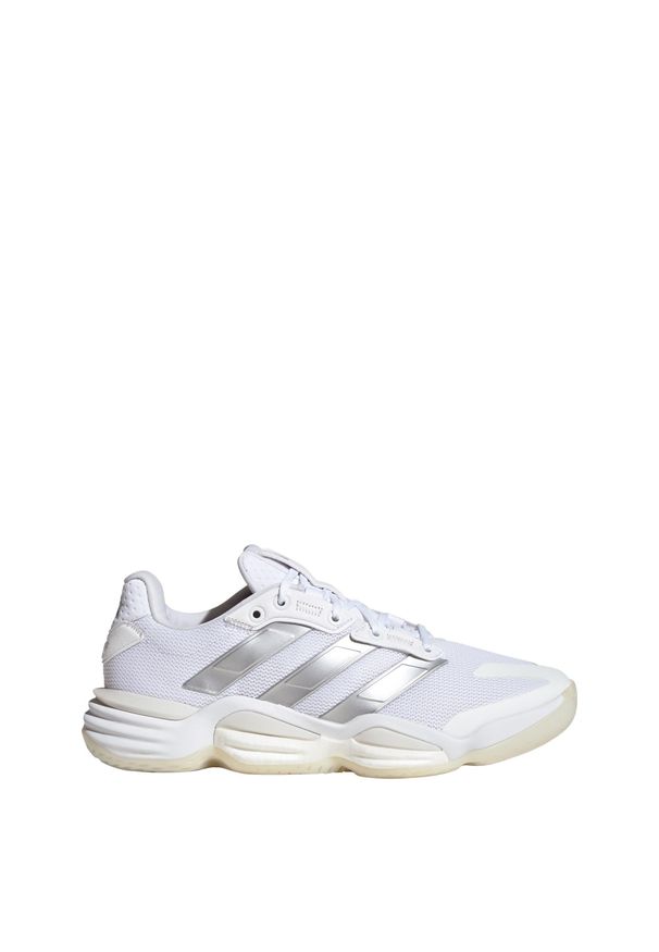 Adidas - Buty Stabil 16 Indoor. Kolor: szary, biały, wielokolorowy. Materiał: materiał. Sport: piłka ręczna