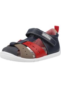 Sandały TITANITOS B500 EVO Niebieski. Kolor: niebieski. Materiał: tkanina, skóra. Sezon: lato #1