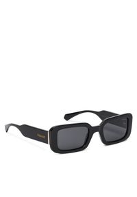 POLAROID - Polaroid Okulary przeciwsłoneczne PLD 6208/S/X Czarny. Kolor: czarny. Materiał: syntetyk #1