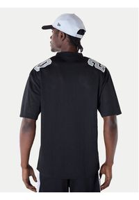 New Era T-Shirt NFL Las Vegas Raiders Mesh Graphic Jersey 60596386 Czarny Regular Fit. Kolor: czarny. Materiał: syntetyk
