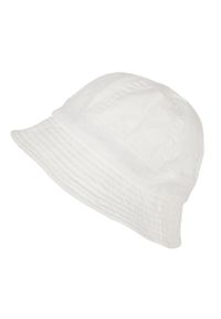 FLEXFIT - Eco Washing Bucket Hat. Kolor: biały