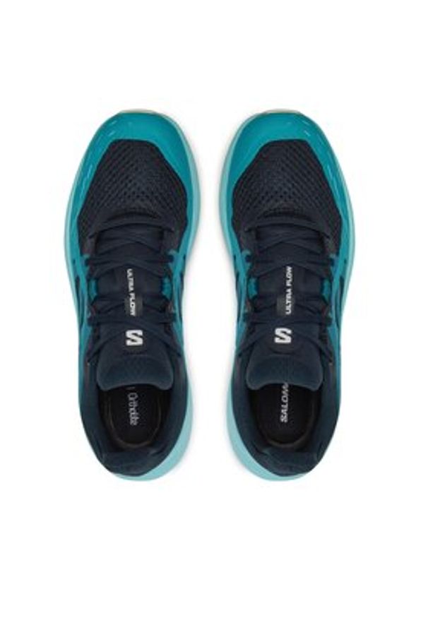 salomon - Salomon Buty do biegania Ultra Flow L47485800 Szary. Kolor: szary. Materiał: materiał