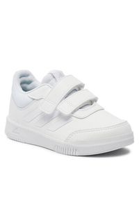 Adidas - adidas Sneakersy Tensaur Sport Training Hook and Loop Shoes GW1987 Biały. Kolor: biały. Materiał: skóra #6