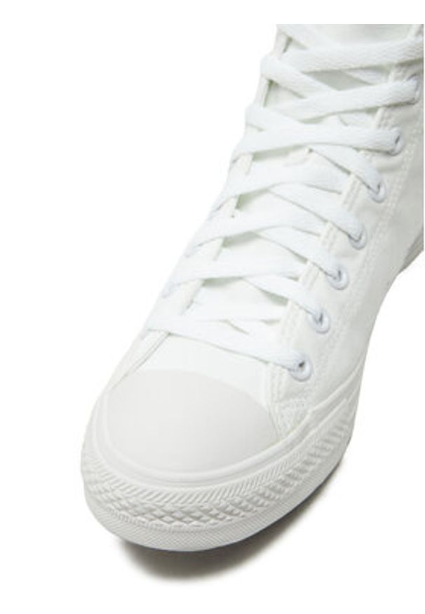 Converse Trampki Chuck Taylor All Star Classic 1U646 Biały. Kolor: biały. Materiał: materiał