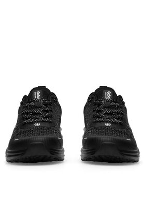 Go Soft Sneakersy WP-123 Czarny. Kolor: czarny. Materiał: materiał