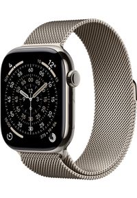 APPLE - Smartwatch Apple Watch Series 11 OLED 46 mm Cyfrowy 416 x 496 px Ekran dotykowy 5G Tytan Wi-Fi GPS. Rodzaj zegarka: smartwatch #1