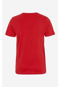 Jack & Jones - T-shirt Logo tee. Kolor: czerwony. Materiał: jersey. Długość rękawa: krótki rękaw. Długość: krótkie. Wzór: nadruk #2