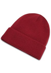 Czapka zimowa Oakley B1B Logo Beanie - iron red. Kolor: czerwony. Sezon: zima