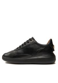 Geox Sneakersy D Rubidia A D84APA 00046 C9999 Czarny. Kolor: czarny. Materiał: skóra