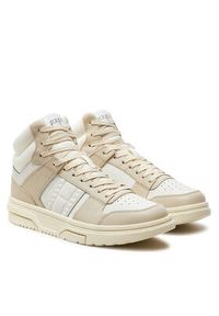 Tommy Jeans Sneakersy The Brooklyn Mid Top EN0EN02579 Écru. Materiał: skóra #3