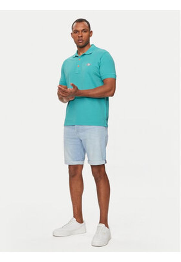Replay Szorty jeansowe MA981Y.000.573 66G Niebieski Tapered Fit. Kolor: niebieski. Materiał: bawełna