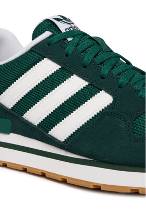 Adidas - adidas Sneakersy ZX 500 RS IH7276 Zielony. Kolor: zielony. Materiał: zamsz, skóra. Model: Adidas ZX