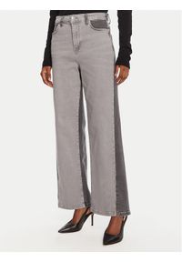 LOLA CASADEMUNT Jeansy LF2514015 Szary Wide Leg. Kolor: szary #1