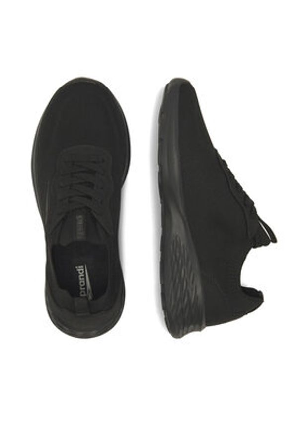 Sprandi Sneakersy WPRS-2022W05122 Czarny. Kolor: czarny. Materiał: materiał