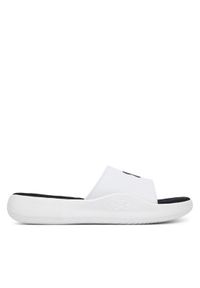 Under Armour Klapki UA Ignite Pro 8 Fix 6010383 Biały. Kolor: biały. Materiał: skóra #1