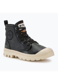 Buty Palladium Pampa Hi Re-Vegan LTH black. Kolor: czarny. Styl: sportowy. Sport: turystyka piesza