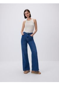 Reserved - Top z ozdobnym detalem - złamana biel. Materiał: wiskoza #1