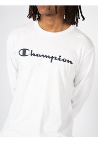 Champion Longsleeve | 218285 | Mężczyzna | Biały. Okazja: na co dzień. Kolor: biały. Materiał: bawełna. Długość rękawa: długi rękaw. Wzór: nadruk. Styl: casual, elegancki #3