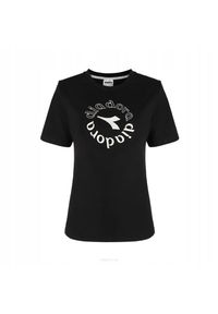 Koszulka tenisowa Diadora L. T-Shirt SS ESS. Sports. Kolor: czarny. Sport: tenis #1