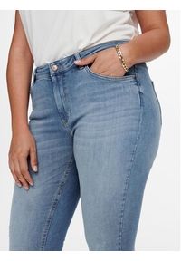 ONLY Carmakoma Jeansy 15198408 Niebieski Skinny Fit. Kolor: niebieski #4