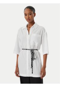 Karl Lagerfeld Jeans Koszula B2W11022 Biały Relaxed Fit. Kolor: biały. Materiał: wiskoza #1