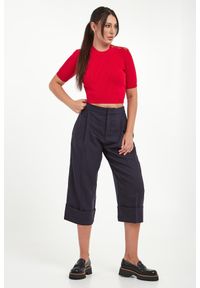 Elisabetta Franchi - Sweter damski cropped ELISABETTA FRANCHI #2