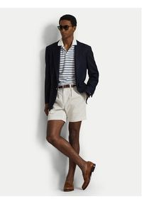 Polo Ralph Lauren Polo 710974586500 Biały Custom Slim Fit. Typ kołnierza: polo. Kolor: biały. Materiał: bawełna #6