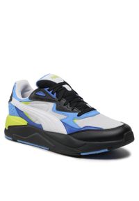 Sneakersy Puma X-Ray Speed 384638 19 Gray/White/Black/Dusky Blue. Materiał: materiał