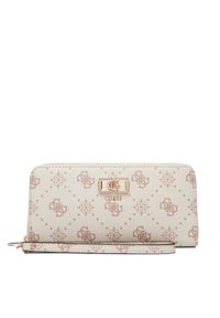 Guess Portfel Emelie Logo Slg SWGP99 28146 Beżowy. Kolor: beżowy. Materiał: skóra #1