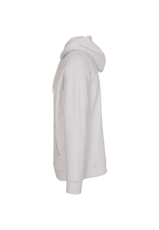 BUILD YOUR BRAND - Bluza Z Kapturem Dla Dorosłych Unisex. Typ kołnierza: kaptur. Kolor: biały