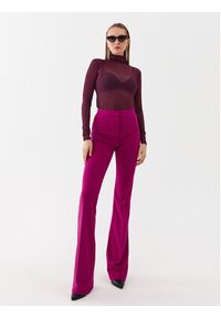Pinko - PINKO Bluzka Lamu 101813 A13G Różowy Slim Fit. Kolor: różowy. Materiał: syntetyk #3