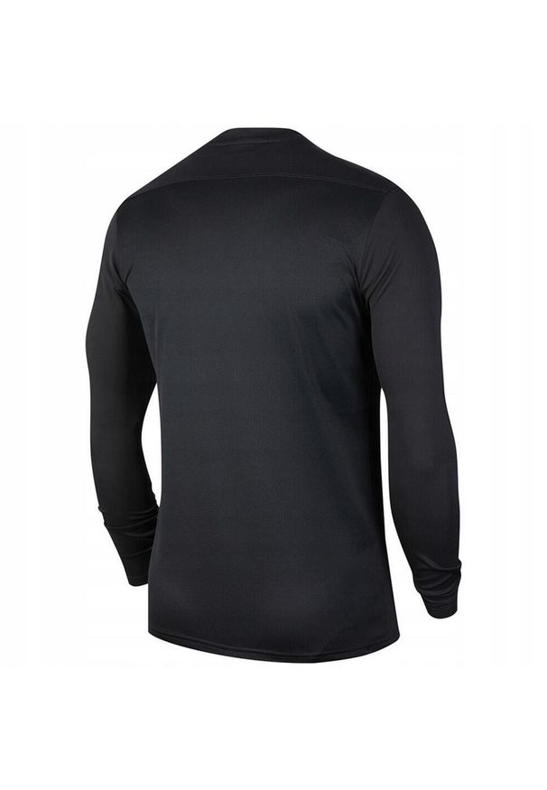 Nike - Męska Koszulka Z Długim Rękawem Park VII Jersey DriFIT. Kolor: czarny. Materiał: jersey. Długość rękawa: długi rękaw. Długość: długie. Sport: turystyka piesza