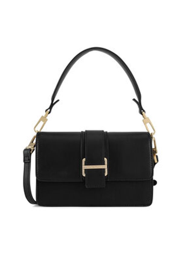 Gino Rossi - GINO ROSSI Torebka C-1-4 Czarny. Kolor: czarny. Materiał: skórzane