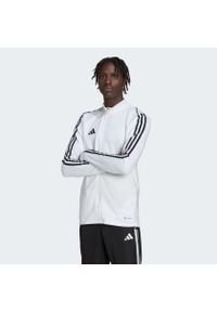 Bluza piłkarska męska Adidas Tiro 23 League Training Track Top. Kolor: biały, wielokolorowy, czarny. Sport: piłka nożna