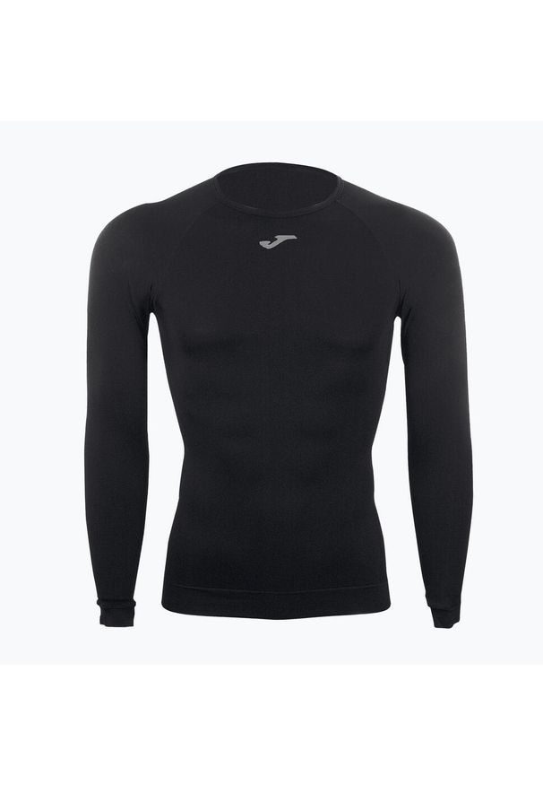 Joma Classic Black Sports Shirt S-M: Oddychająca i szybko suszająca. Kolor: czarny. Długość rękawa: długi rękaw. Długość: długie