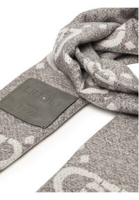 Liu Jo Szalik Stola Maxi Oval 2022F5038 T0300 Szary. Kolor: szary. Materiał: poliester #3