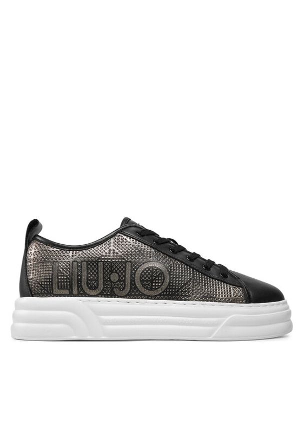 Liu Jo Sneakersy Cleo 26 BF4031 P0102 Czarny. Kolor: czarny. Materiał: skóra