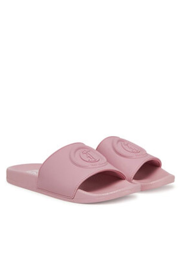 Just Cavalli Klapki 78RA3SZ4 Różowy. Kolor: różowy