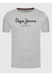 Pepe Jeans T-Shirt Eggo PM508208 Szary Regular Fit. Kolor: szary. Materiał: bawełna