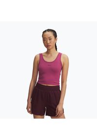 Koszulka Under Armour Vanish Seamless Tank. Kolor: różowy. Sport: fitness #1