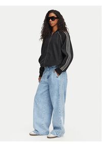 Adidas - adidas Jeansy Adibreak Mid Rise Wide Leg Denim Pant KT2651 Niebieski jasny Wide Leg. Kolor: niebieski #2
