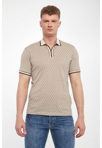 Liu Jo - Polo męskie z logo LIU JO. Typ kołnierza: polo #4