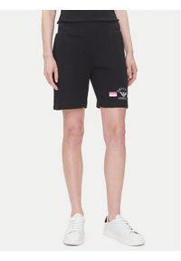 Emporio Armani Underwear Szorty sportowe EW000496 AF10882 UC001 Czarny Loose Fit. Kolor: czarny. Materiał: bawełna