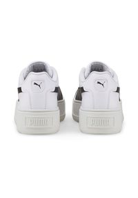 Puma - PUMA KARMEN L Sneakersy damskie. Okazja: na spacer, do pracy, na co dzień. Kolor: biały. Sport: turystyka piesza #4