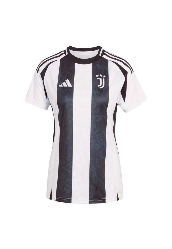 Adidas - Koszulka Juventus 24/25 Home. Kolor: biały, wielokolorowy, czarny. Materiał: materiał