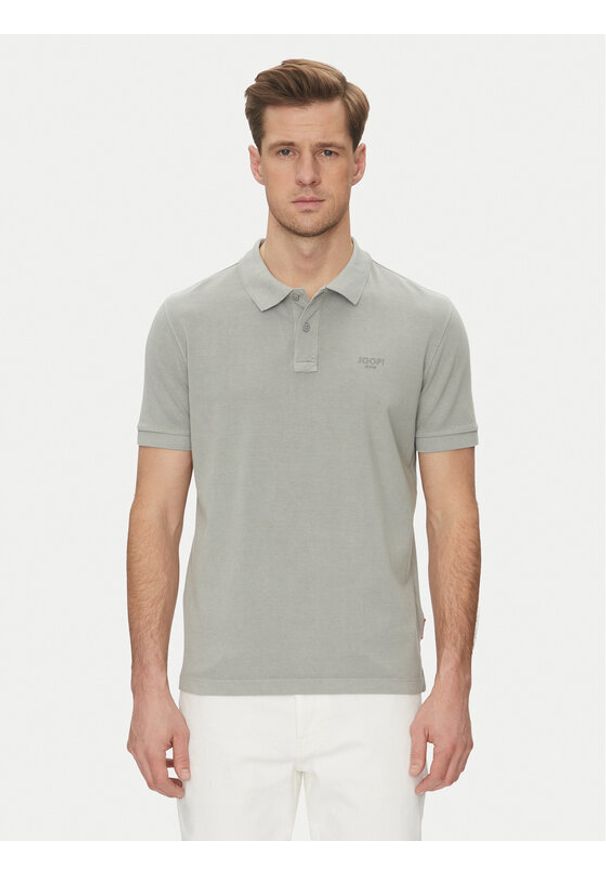 JOOP! Jeans Polo 15 JJJ-02Ambrosian 30045619 Szary Modern Fit. Typ kołnierza: polo. Kolor: szary. Materiał: bawełna