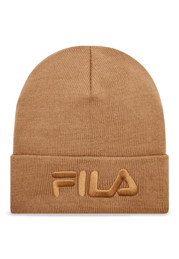 Fila Czapka Bukoba Slouchy FCU0032 Brązowy. Kolor: brązowy. Materiał: bawełna, materiał