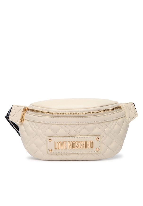 Love Moschino - LOVE MOSCHINO Nerka JC4003PP1OLA0110 Écru. Materiał: skóra