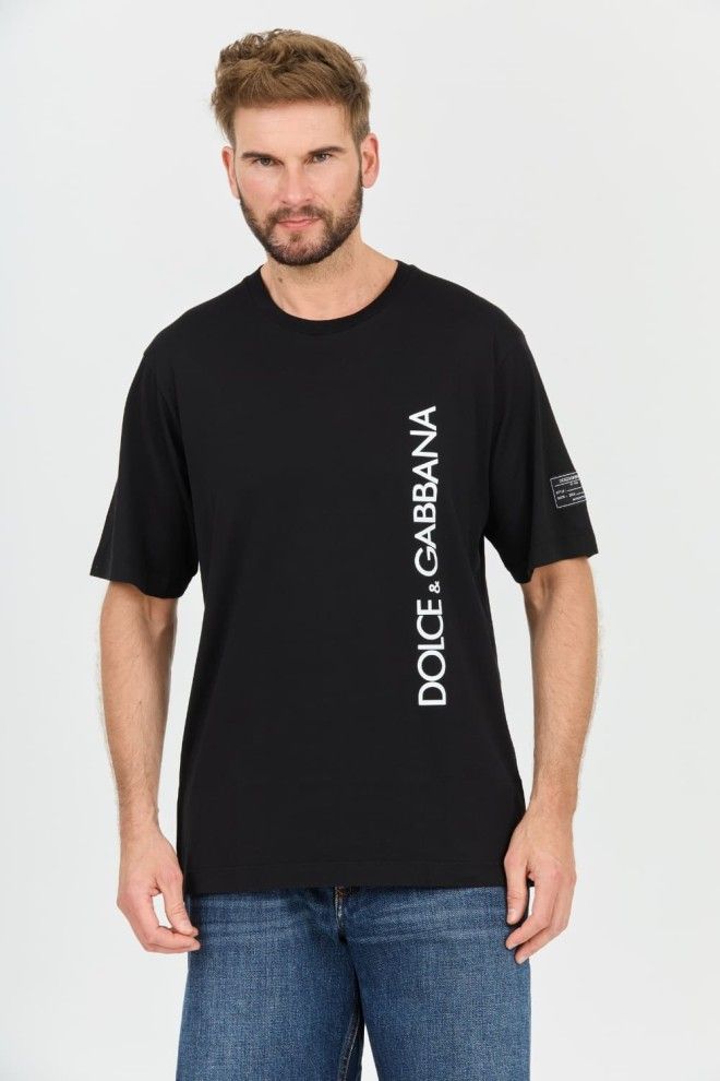 DOLCE & GABBANA メンズ Tシャツ HATE LESS DOLCE & GABBANA メンズ Tシャツ HATE LESS